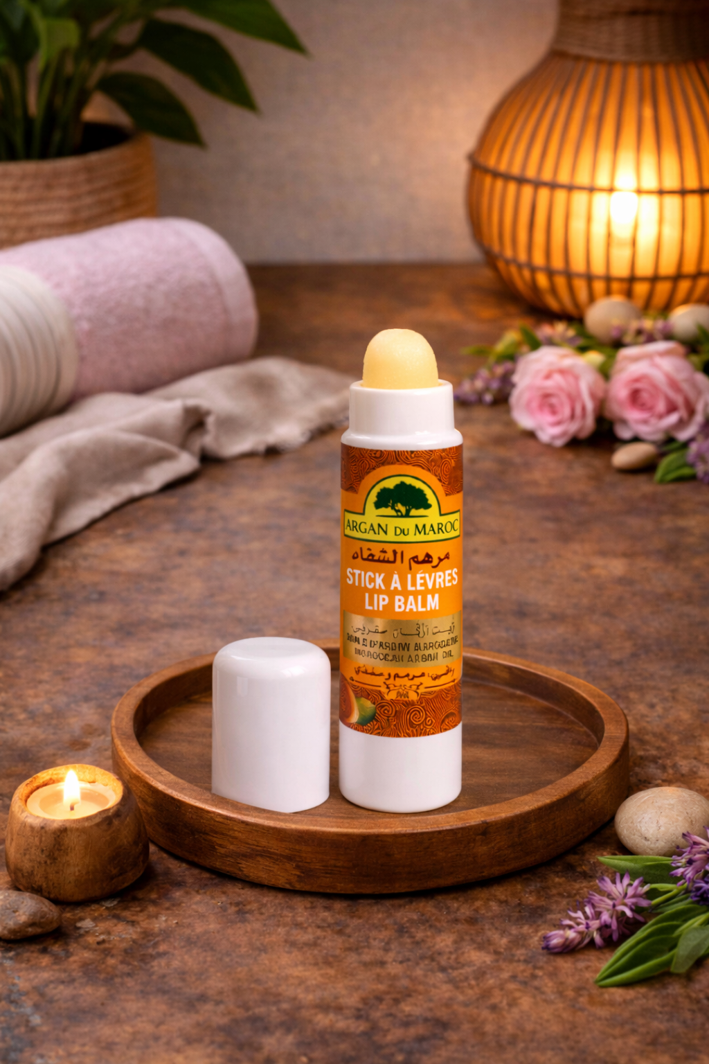 STICK À LÈVRE À L'HUILE D'ARGAN