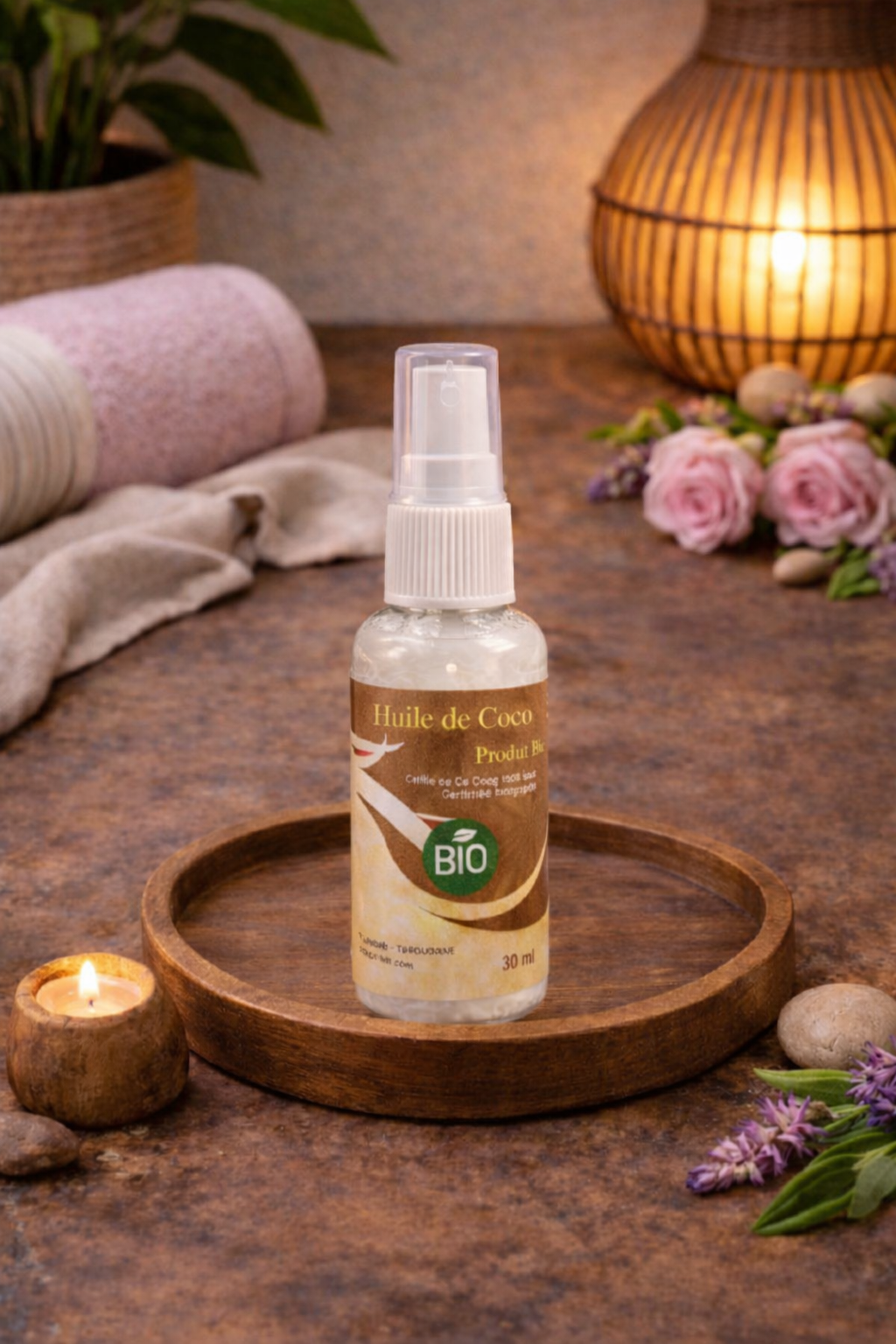 HUILE DE COCO BIO - 30 ML