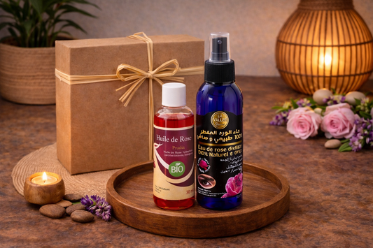 Coffret Eau de Rose – Rituel beauté naturel